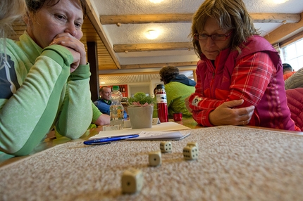 Gore-Tex Experience Tour, Balmhorn, Edurne Pasaban - German dice