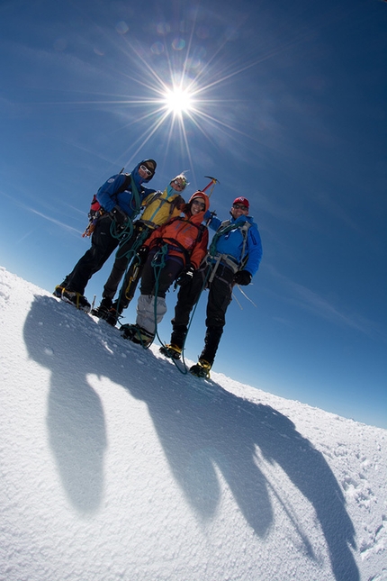 Sul Balmhorn con Edurne Pasaban, sulle tracce di Lucy Walker