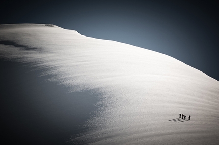 Gore-Tex Experience Tour, Balmhorn, Edurne Pasaban - Pendio finale