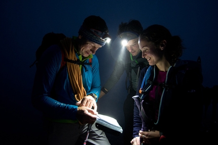 Gore-Tex Experience Tour, Balmhorn, Edurne Pasaban - Scelta dell'itinerario di salita