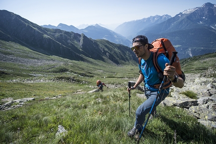 Red Bull X-Alps 2015 - Aaron Durogati durante il Red Bull X-Alps 2015