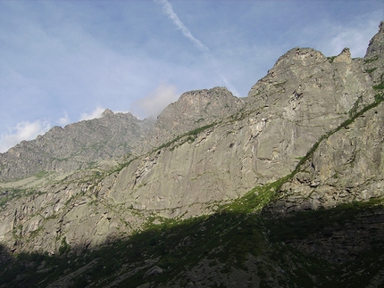 Vallone di Sea e l'arrampicata allo Specchio di Iside