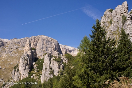 Bec de Roces, Dolomiti - Bec de Roces, Dolomiti