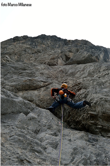 Passo Volaia, Alpi Carniche - Con il vento in poppa, Torre Carla Maria, Passo Volaia, Alpi Carniche