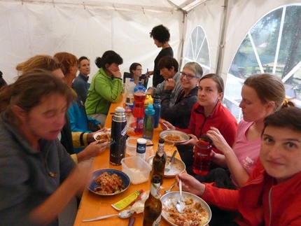 Rhm Rendez-vous Haute Montagne 2015 - Nel tendone del Rendez-vous Haute Montagne 2015