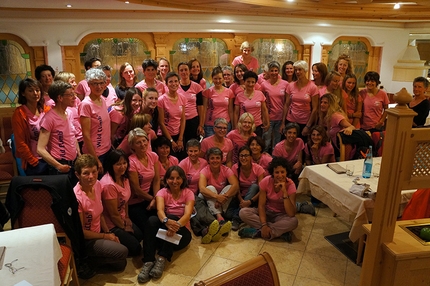 Rhm Rendez-vous Haute Montagne 2015 - Tutto il gruppo delle partecipanti al Rhm Rendez-vous Haute Montagne 2015