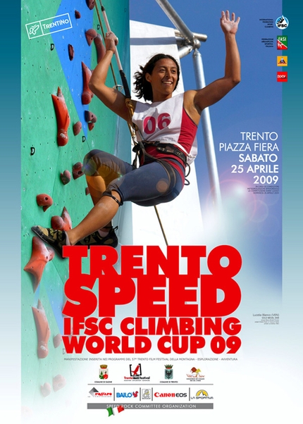 Speed Climbing Worldcup at the Film Festival in Trento
