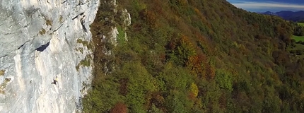 Climbing at Monte Terlago, Arco