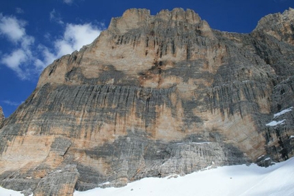 Riegler brothers - Zauberlehrling 7c (+), Cima Scotoni, Dolomites