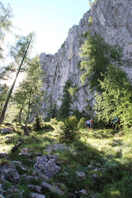 Sasso di Fontana Mora, Val Seriana - During the approach to Sasso di Fontana Mora, Val Seriana