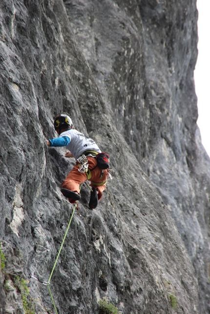 Sasso di Fontana Mora, Val Seriana - Via 10, Sasso di Fontana Mora, Val Seriana