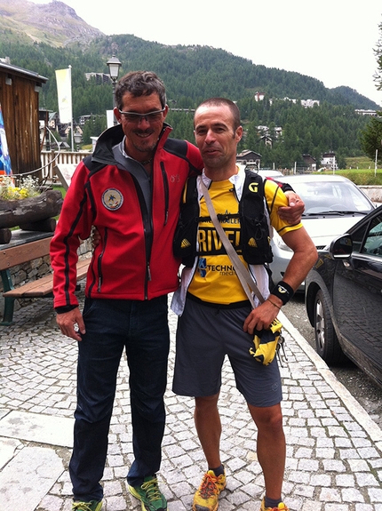 Pablo Criado Toca, vette dei Geants, Matterhorn, Monte Rosa, Gran Paradiso, Mont Blanc - Pablo Criado Toca and the Geants summits: Cervinia and encounter with Lucio Trucco