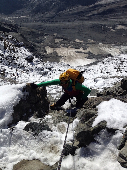 Pablo Criado Toca, vette dei Geants, Matterhorn, Monte Rosa, Gran Paradiso, Mont Blanc - Pablo Criado Toca and the Geants summits: Matterhorn, Castore, Lyskamm, Capanna Margherita, Monte Rosa