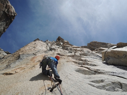 Aiguille d'Argentière, new Mont Blanc rock climb by Vincent Fournier and Jeff Mercier