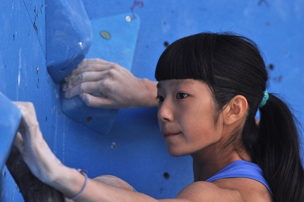 IFSC World Youth Championships - Ashima Shiraishi, World Youth Climbing Championships: during the Male Boulder Finals