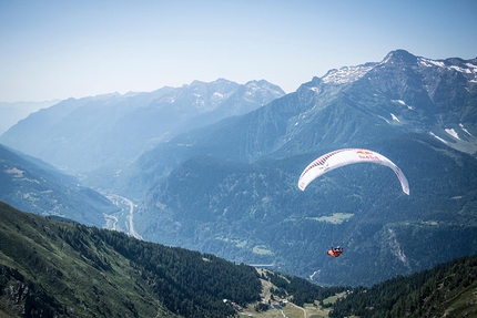 Red Bull X-Alps 2015 - Aaron Durogati durante il Red Bull X-Alps 2015