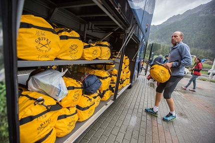 Tor des Geants - Tor des Géants cancelled: the life base at Gressoney