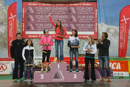 Tor des Geants - Tor des Géants 2015: 2. Lisa Borzani 1. Denise Zimmermann 3. Marina Plavan