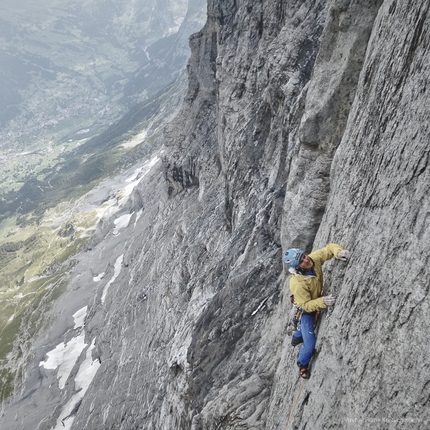 Odyssee, Eiger north face, Roger Schaeli, Robert Jasper, Simon Gietl - 