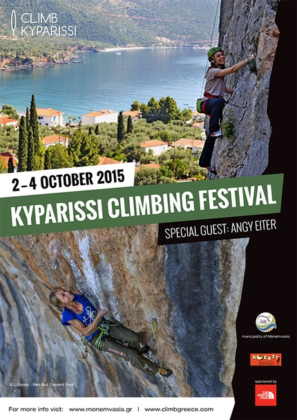 Kyparissi, Grecia - Dal 2 al 4 ottobre si terrà il Kyparissi Climbing Festival in Grecia.