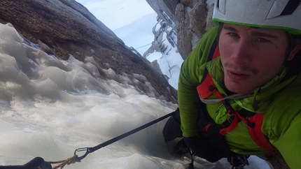 Marc-Andre Leclerc, Aguja Standhardt, Patagonia - Marc-Andre Leclerc free soloing the routes Tomahawk and Excocet up Aguja Standhardt, Patagonia, October 2015