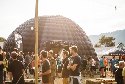 The North Face Night Ray Outdoor Fest, Gorges du Verdon - During the The North Face Night Ray Outdoor Fest 2015, Verdon Gorge, France