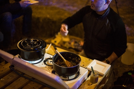 The North Face Night Ray Outdoor Fest, Gorges du Verdon - During the The North Face Night Ray Outdoor Fest 2015, Verdon Gorge, France