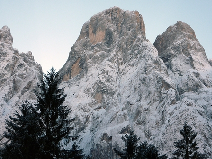 Cecoslovacchi d’inverno sul Monte Agner - Monte Agner (Pale di San Martino, Dolomiti)