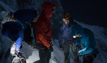 Jure Breceljnik, Slovenia - Jure's Challenge, during the ascent on 18/10/2015 in the Kamnik - Savinja Alps, Slovenia