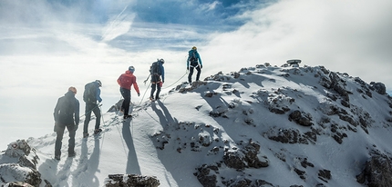 Jure Breceljnik, Slovenia - Jure's Challenge, during the ascent on 18/10/2015 in the Kamnik - Savinja Alps, Slovenia