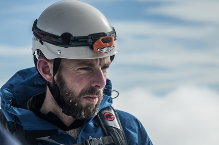 Jure Breceljnik, Slovenia - Jure's Challenge, during the ascent on 18/10/2015 in the Kamnik - Savinja Alps, Slovenia