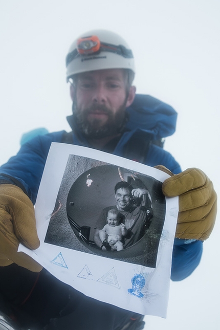 Jure Breceljnik, Slovenia - Jure's Challenge, during the ascent on 18/10/2015 in the Kamnik - Savinja Alps, Slovenia