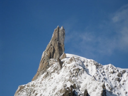 Dente del gigante - Goulotte Nord