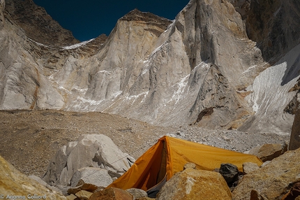 Bhagirathi IV - parete Ovest - spedizione Ragni di Lecco - La parete Ovest del Bhagirathi IV (6193m)