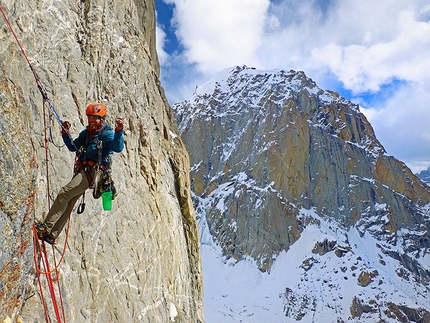 Tangra Tower Cory Hall Memorial expedition - Tangra Tower (5,620m) Karakoram, James Monypenny & Max Fisher