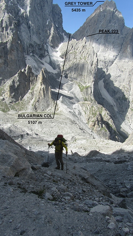 Khane Valley 2015 Italian Karakorum Expedition - Khane Valley 2015 Italian Karakorum Expedition: Grey Tower, Bulgarian Col, Peak 223