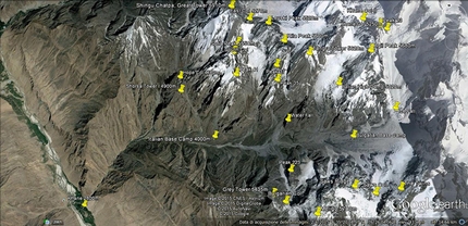 Khane Valley 2015 Italian Karakorum Expedition - Khane Valley 2015 Italian Karakorum Expedition: Khane Valley Google Earth