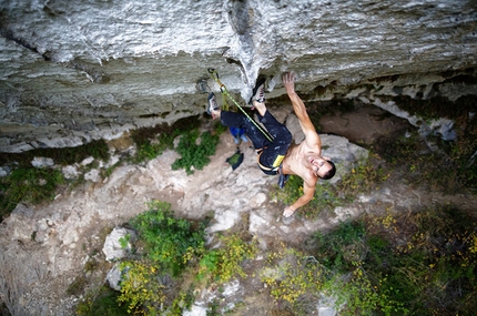 Petr Blaha's quantum leap on Abysse at Gorges du Loup