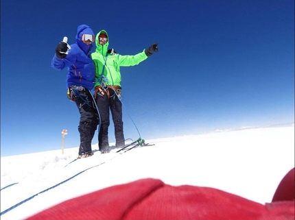 La Divina Providencia, nuova via sul Nevado Churup in Perù dei fratelli Franchini