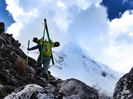 Enrico Mosetti, Peru, Artesonraju, Tocllaraju - Enrico Mosetti: Artesonraju (6025m)