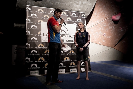 La Sportiva Legends Only 2015 - La Sportiva Legends Only 2015: Björn Pohl with Janja Garnbret