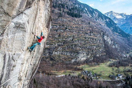 Jacopo Larcher, Osso - Jacopo Larcher su Lapoterapia 8c a Osso (VB)