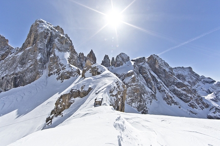 Freeride in Trentino - Freeride in Trentino: Pale di San Martino