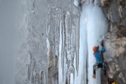 Chloë, nuova cascata di ghiaccio nel vallone del Grauson, Cogne
