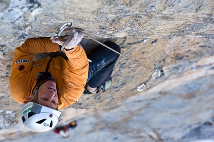 Stephan Siegrist and the Matterhorn slackline