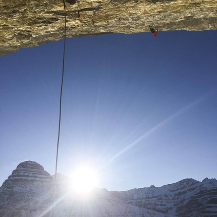 Will Gadd scarica Instagrade a The Temple, Canada