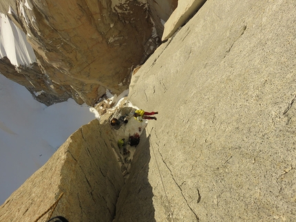 Psycho Vertical, Torre Egger, Patagonia - Psycho Vertical, Torre Egger, Patagonia