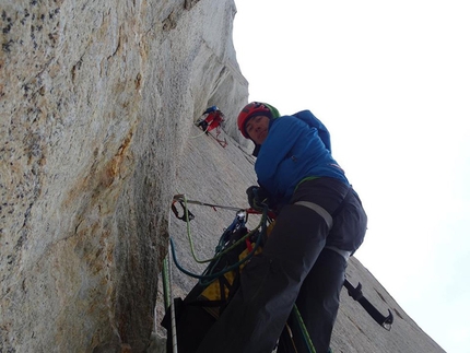 Psycho Vertical, Torre Egger, Patagonia - Psycho Vertical, Torre Egger, Patagonia