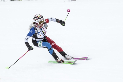 Coppa del Mondo di scialpinismo 2016 - Durante la prima tappa della Coppa del Mondo di scialpinismo 2016 a Font Blanca, Andorra. Gara Individuale.