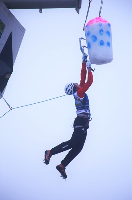 Ice Climbing World Cup 2016 Corvara - Ice Climbing World Cup 2016 Corvara: Yannick Glatthard